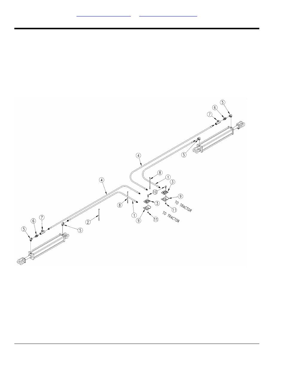 20ft flat fold dual marker hydraulics | Great Plains 2525P Parts Manual User Manual | Page 128 / 168