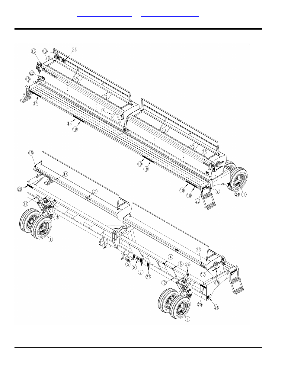 Decals, Table of contents part number index decals | Great Plains 2525P Parts Manual User Manual | Page 146 / 168