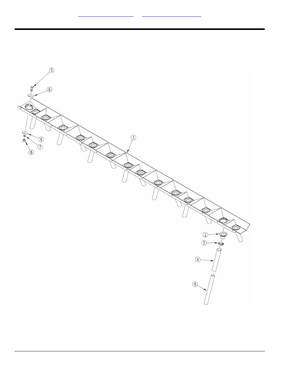 Seed tray with telescoping tubes | Great Plains 2525P Parts Manual User Manual | Page 52 / 168