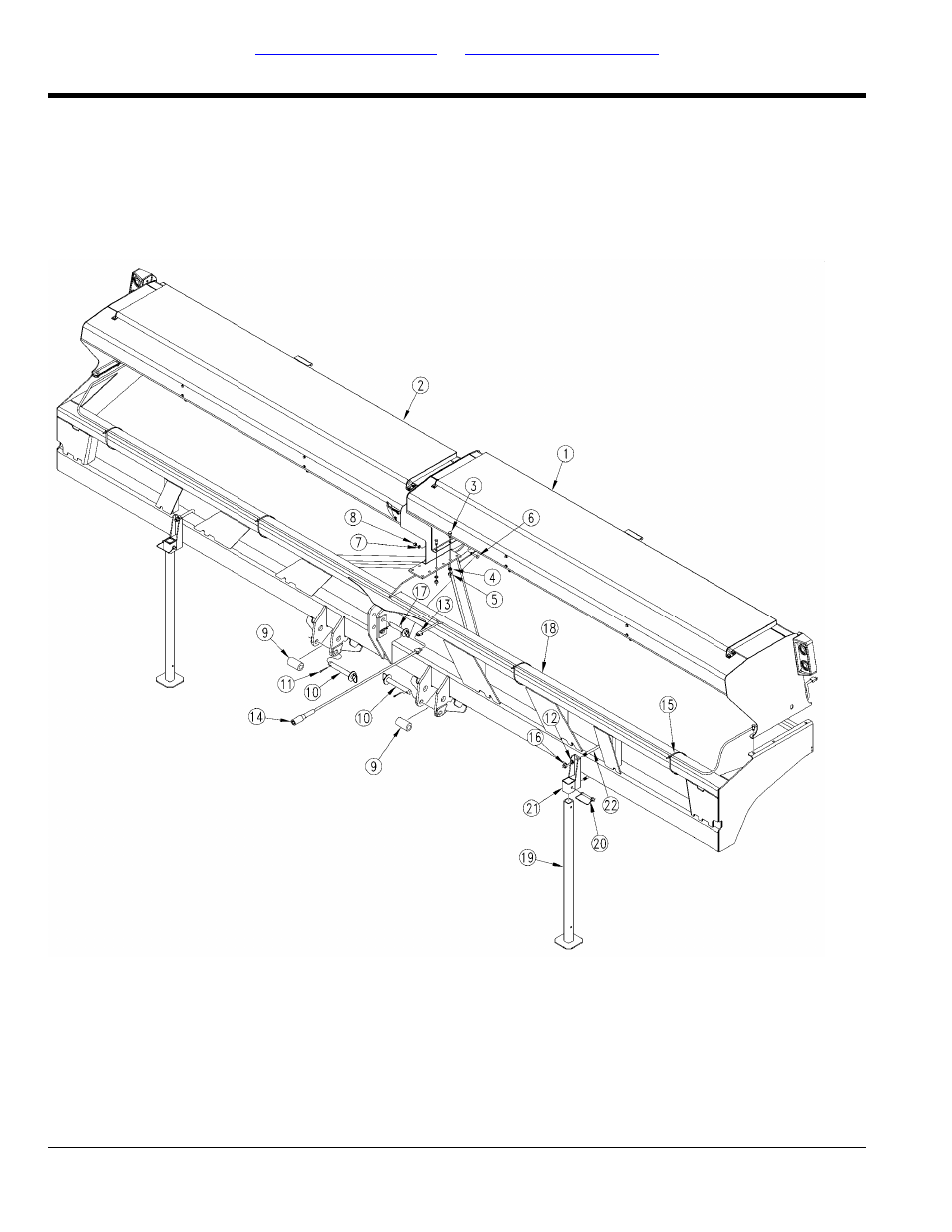 Box assembly, 20ft box to frame, Selected models | Great Plains 2525P Parts Manual User Manual | Page 8 / 168