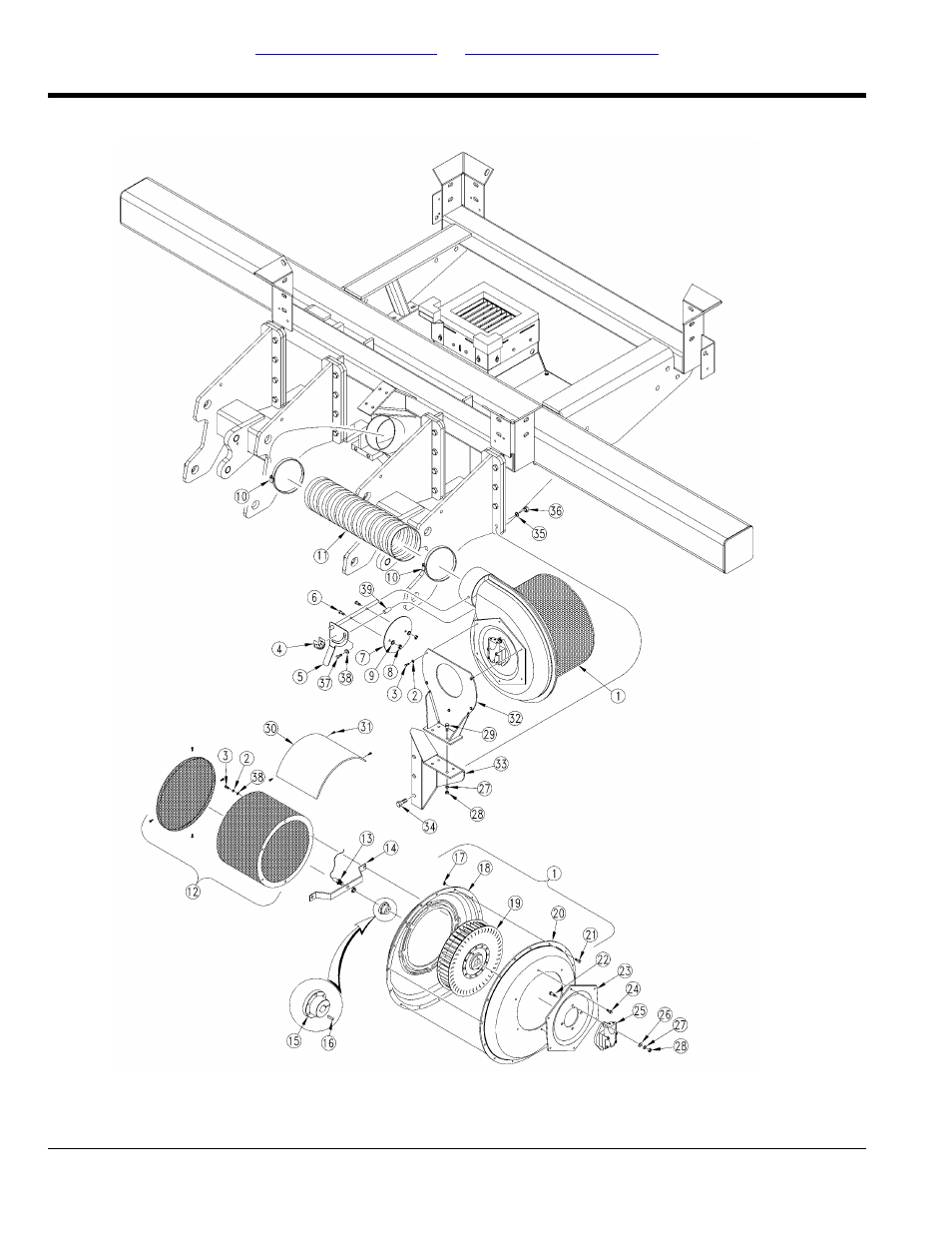 Fan to frame (s/n a1009s+) | Great Plains 3PYP Parts Manual User Manual | Page 12 / 274