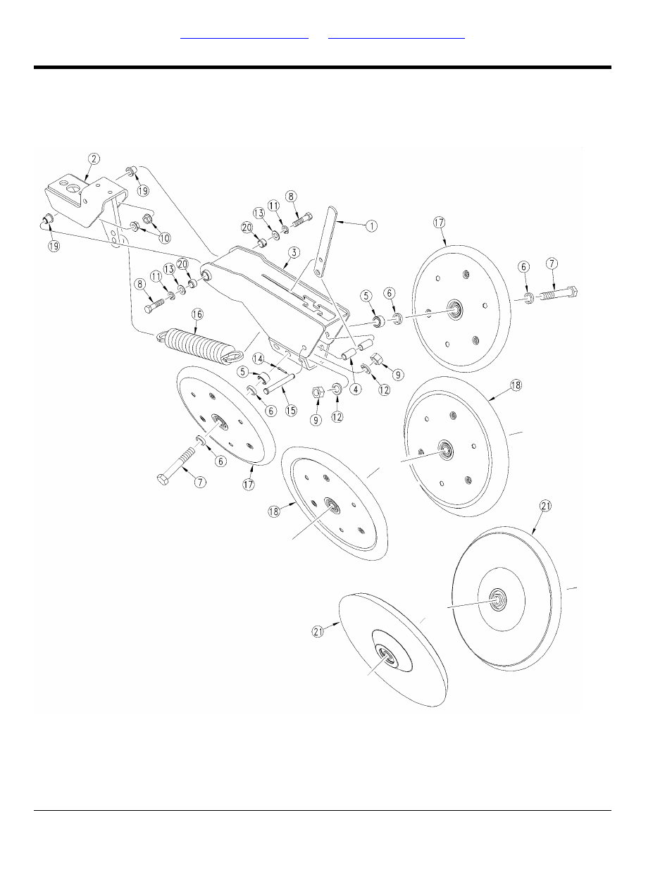 Press wheels, Press wheel assembly (s/n a1024s-) | Great Plains 3PYP Parts Manual User Manual | Page 122 / 274