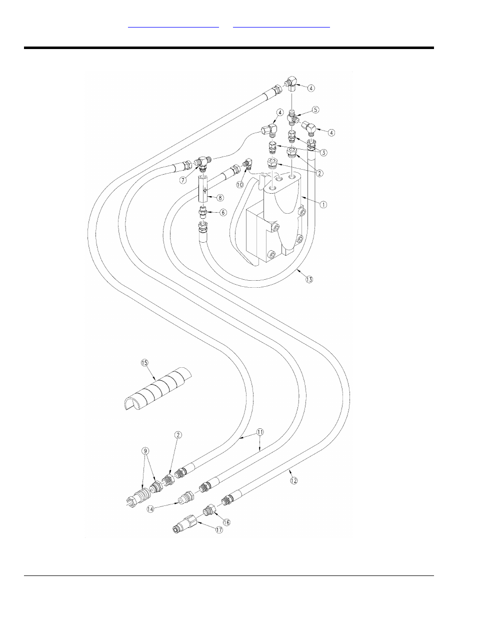 Fan hydraulics (for planters w/o steering) | Great Plains 3PYP Parts Manual User Manual | Page 164 / 274