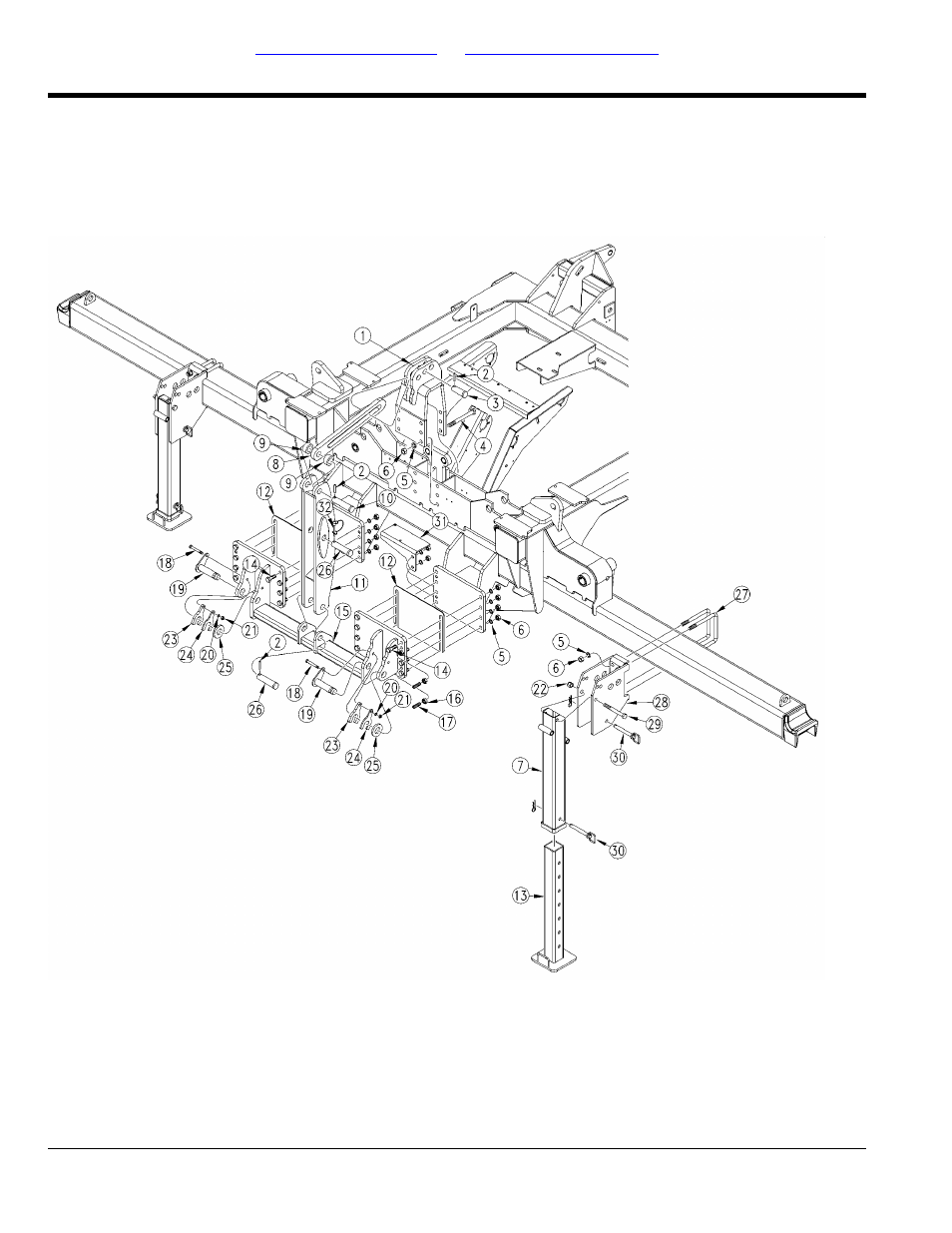 Mainframe (s/n a1025s) - (s/n a1052s) | Great Plains 3PYP Parts Manual User Manual | Page 24 / 274