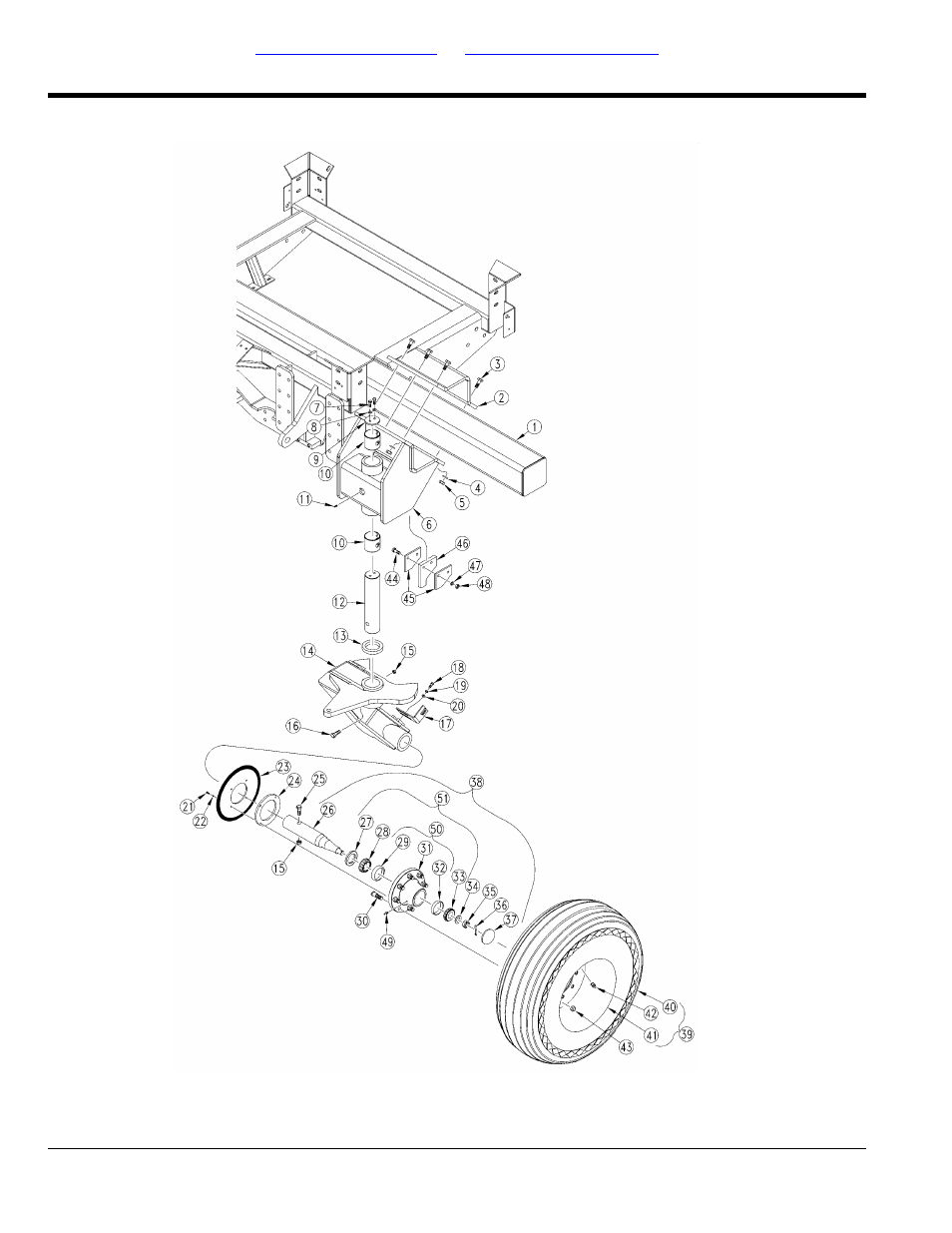 Transport casters and wheels (s/n a1055s-) | Great Plains 3PYP Parts Manual User Manual | Page 50 / 274