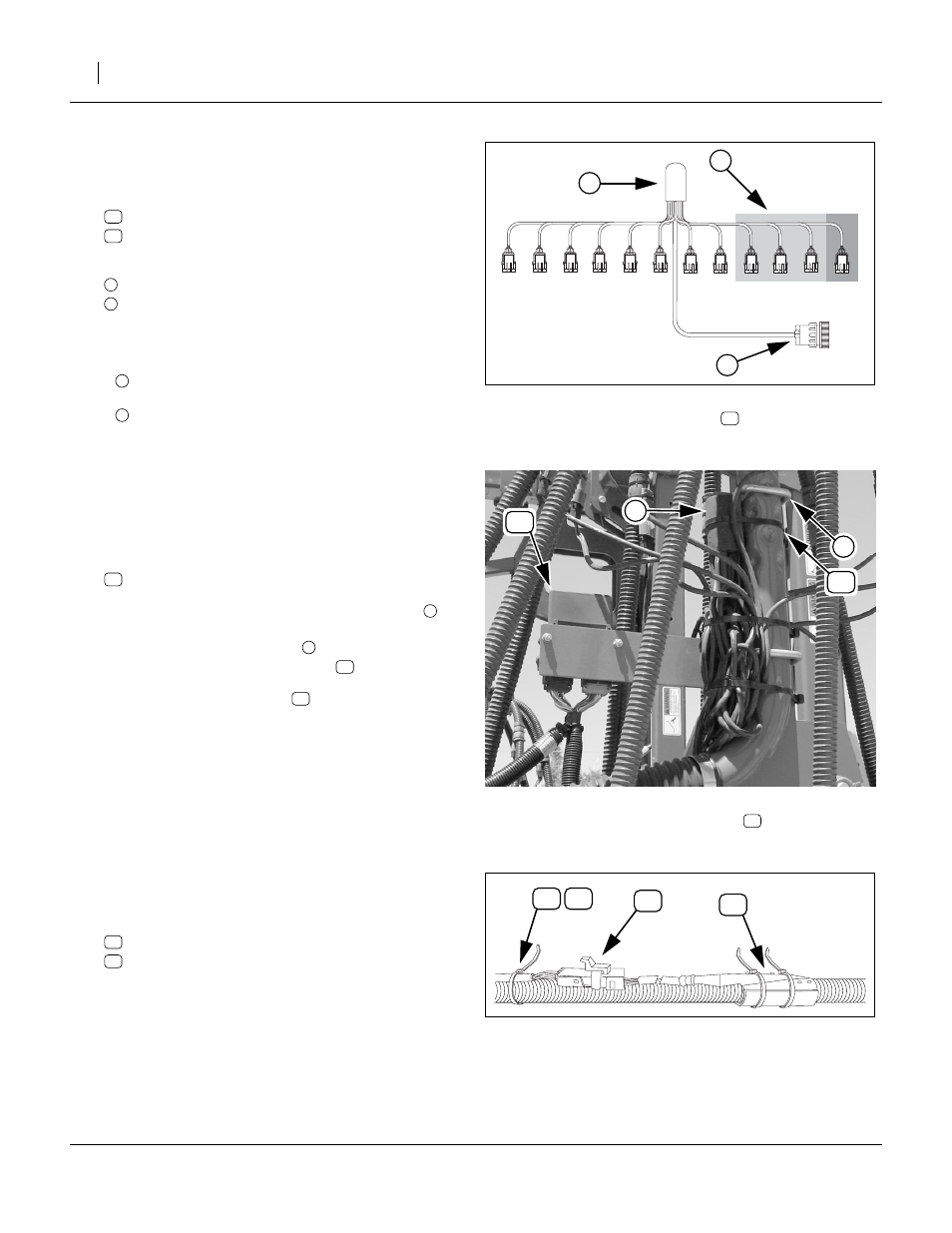 Cta mount row harnesses, Cta: sensors to harnesses | Great Plains NTA3510 Installation Instructions User Manual | Page 12 / 42