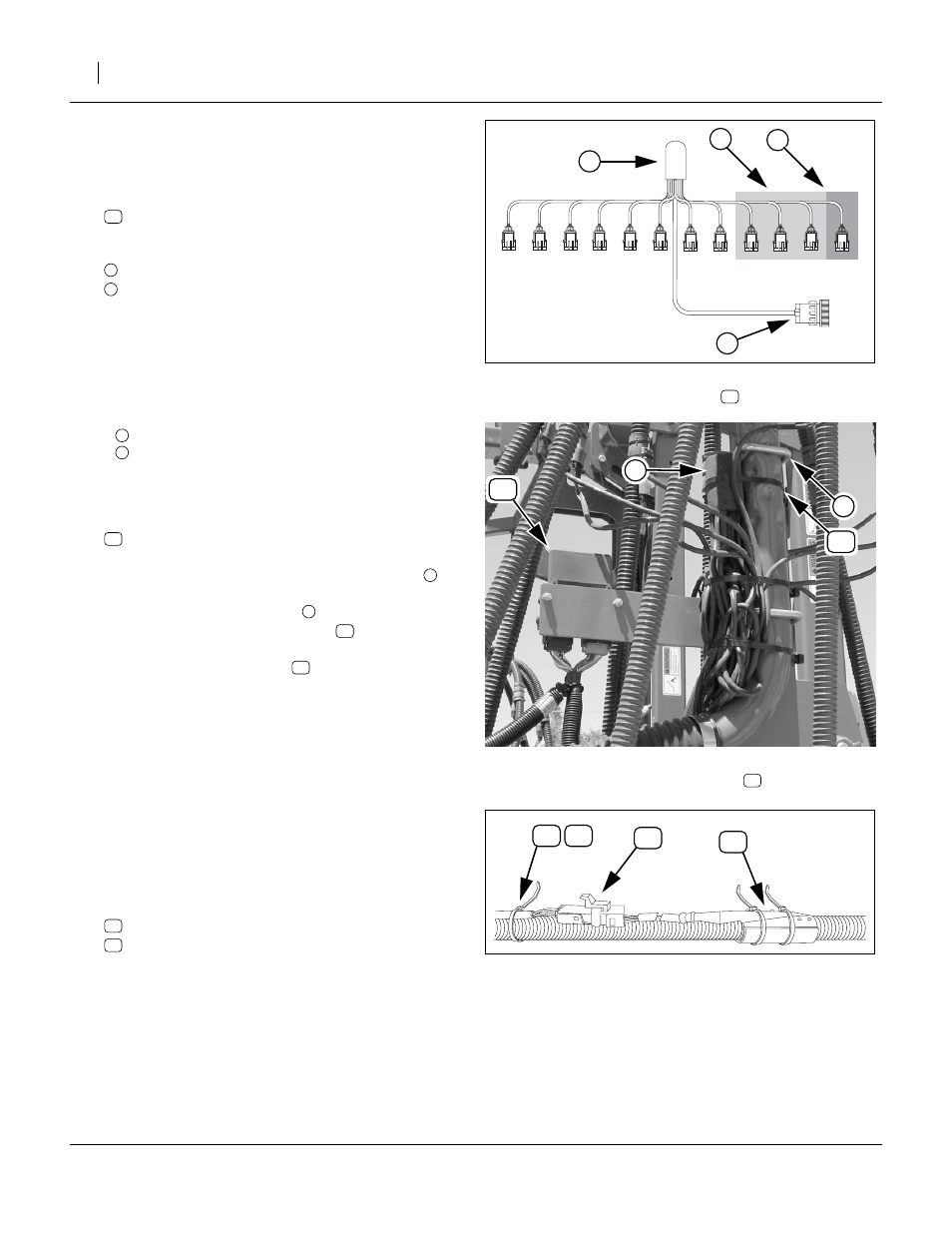 3n: mount row harnesses, 3n: sensors to harnesses | Great Plains NTA3510 Installation Instructions User Manual | Page 6 / 42
