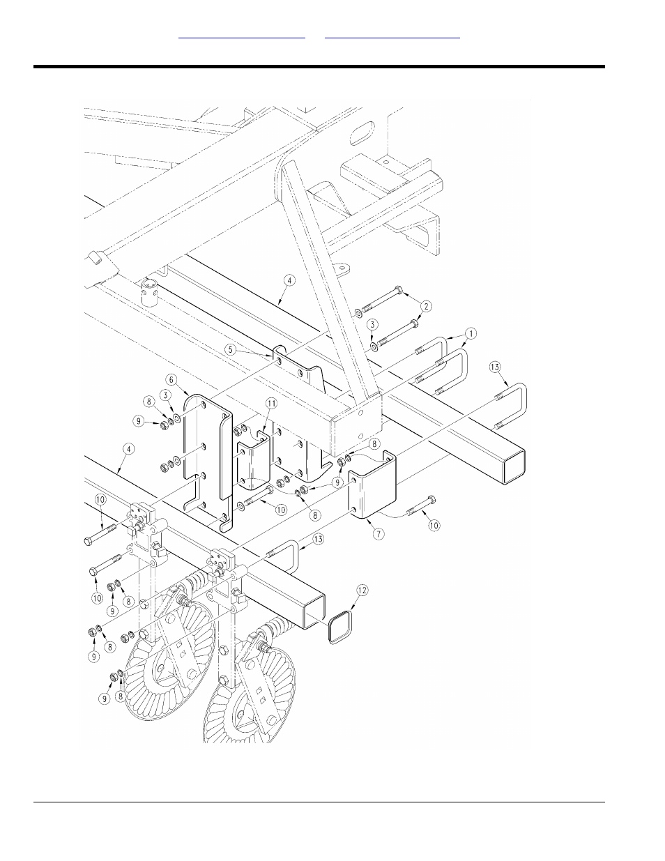 Coulters, Coulter tool bar | Great Plains AS20 Parts Manual User Manual | Page 22 / 104