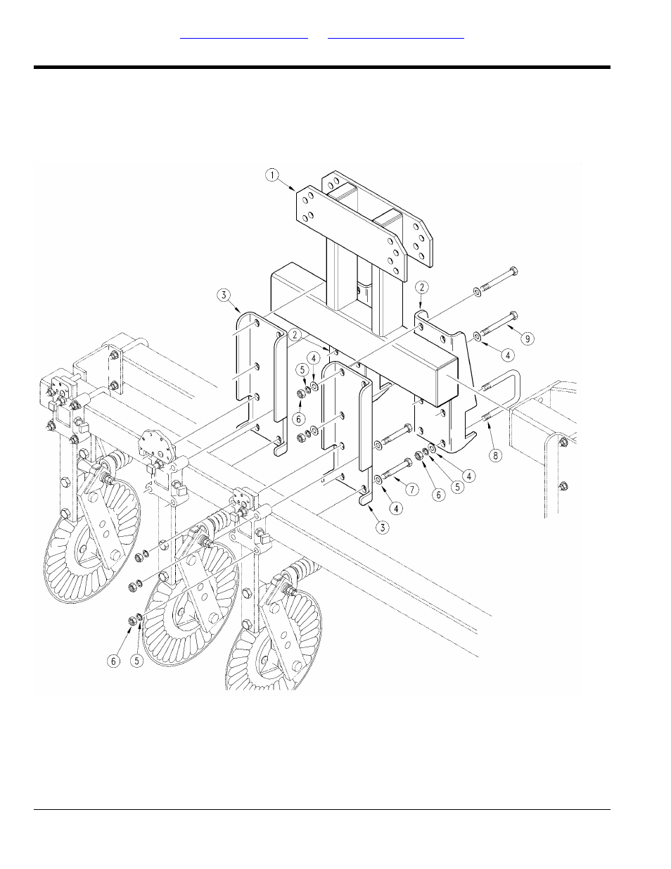 All seeds hitch 20' weight frame bracket, 186a) | Great Plains AS20 Parts Manual User Manual | Page 92 / 104
