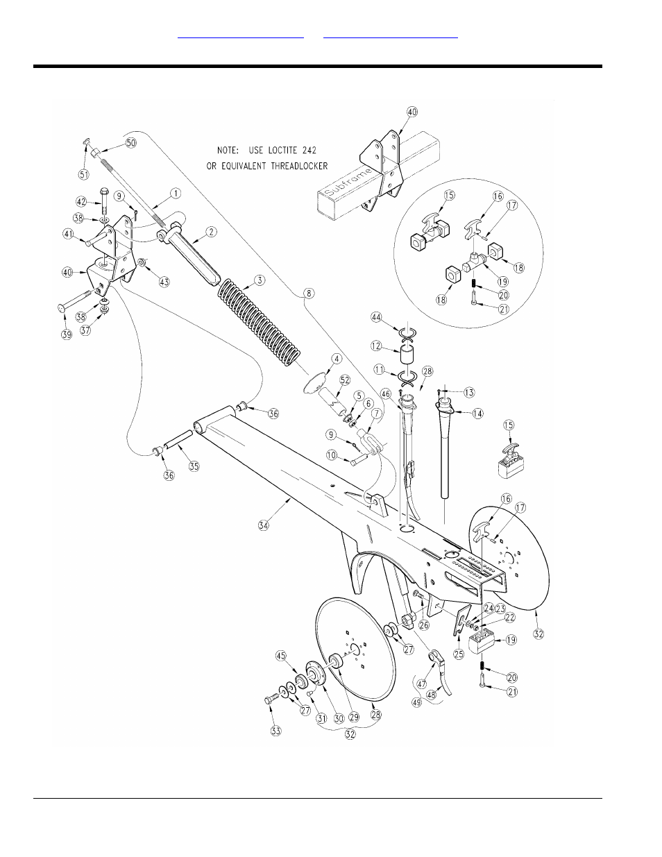 Openers, Oo long arm opener | Great Plains CTA4000 Parts Manual User Manual | Page 34 / 72
