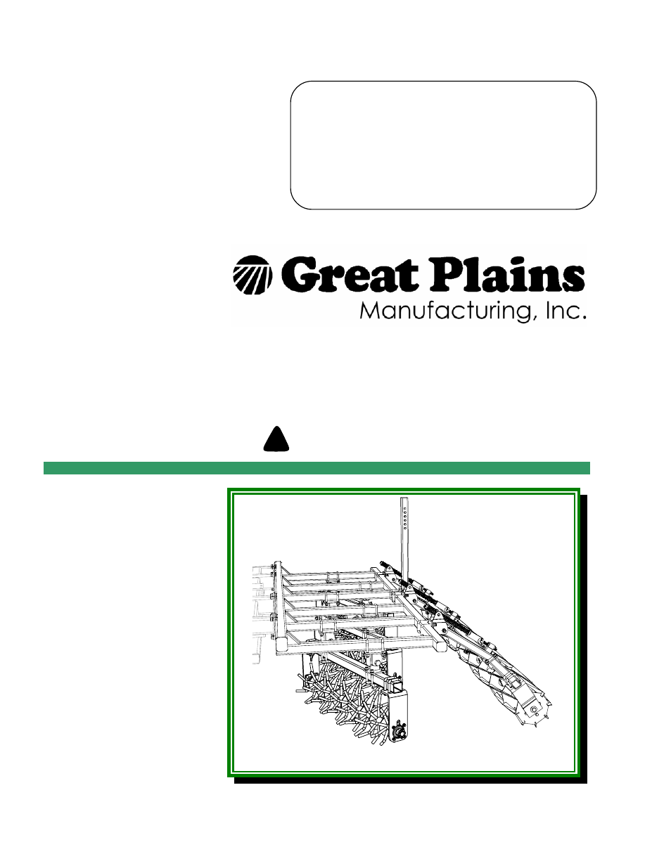 Great Plains Rolling Harrow & Reel Manual (Series II) User Manual | 35 pages