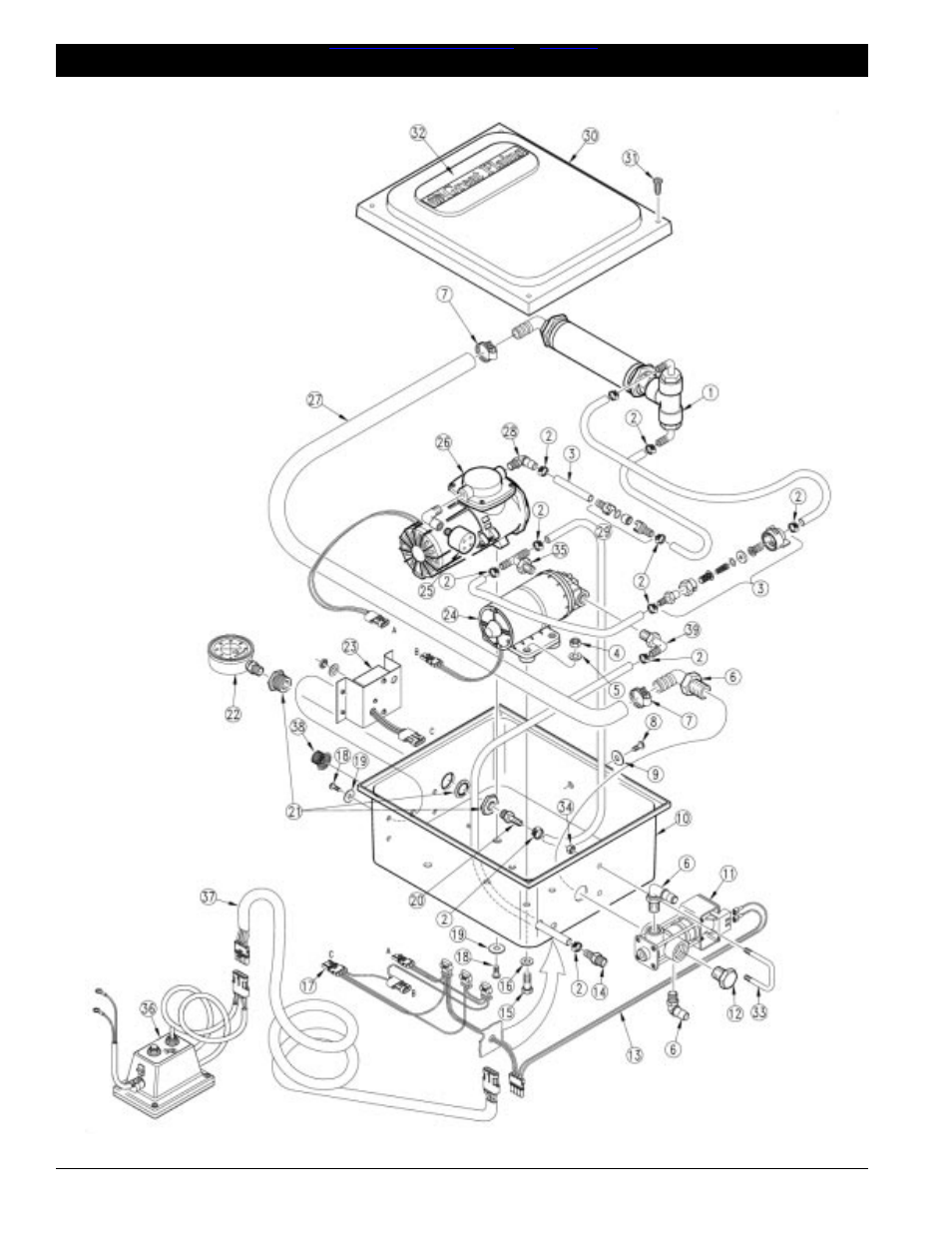 Foam marker control box assembly -9, Table of contents ➧ index | Great Plains 14 Gallon Poly Tank High Volume Foam Marker Parts Manual User Manual | Page 14 / 23