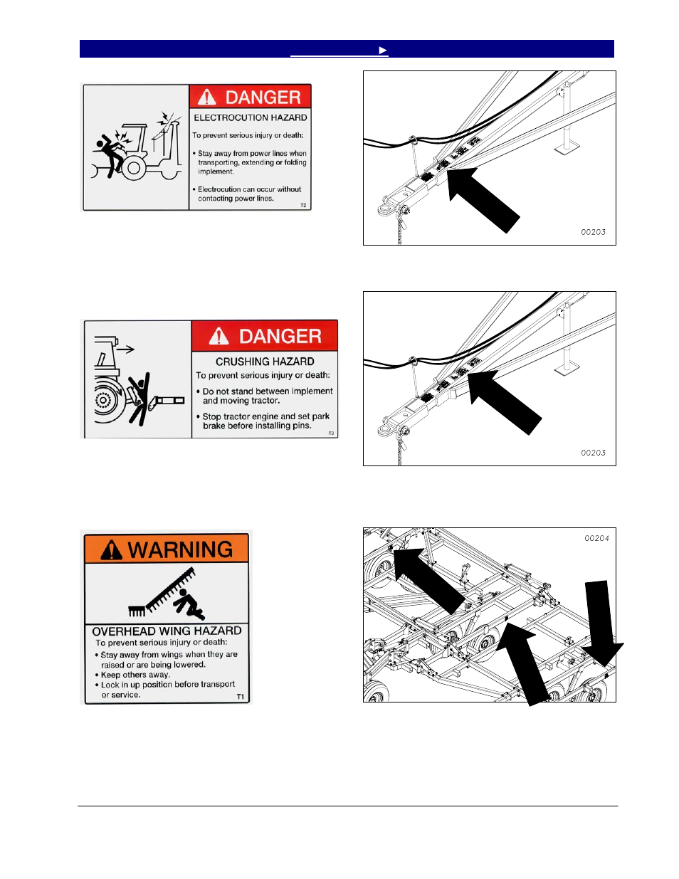 Important safety information | Great Plains 6548 Series VII Field Cultivator-Floating Hitch Operator Manual User Manual | Page 11 / 62