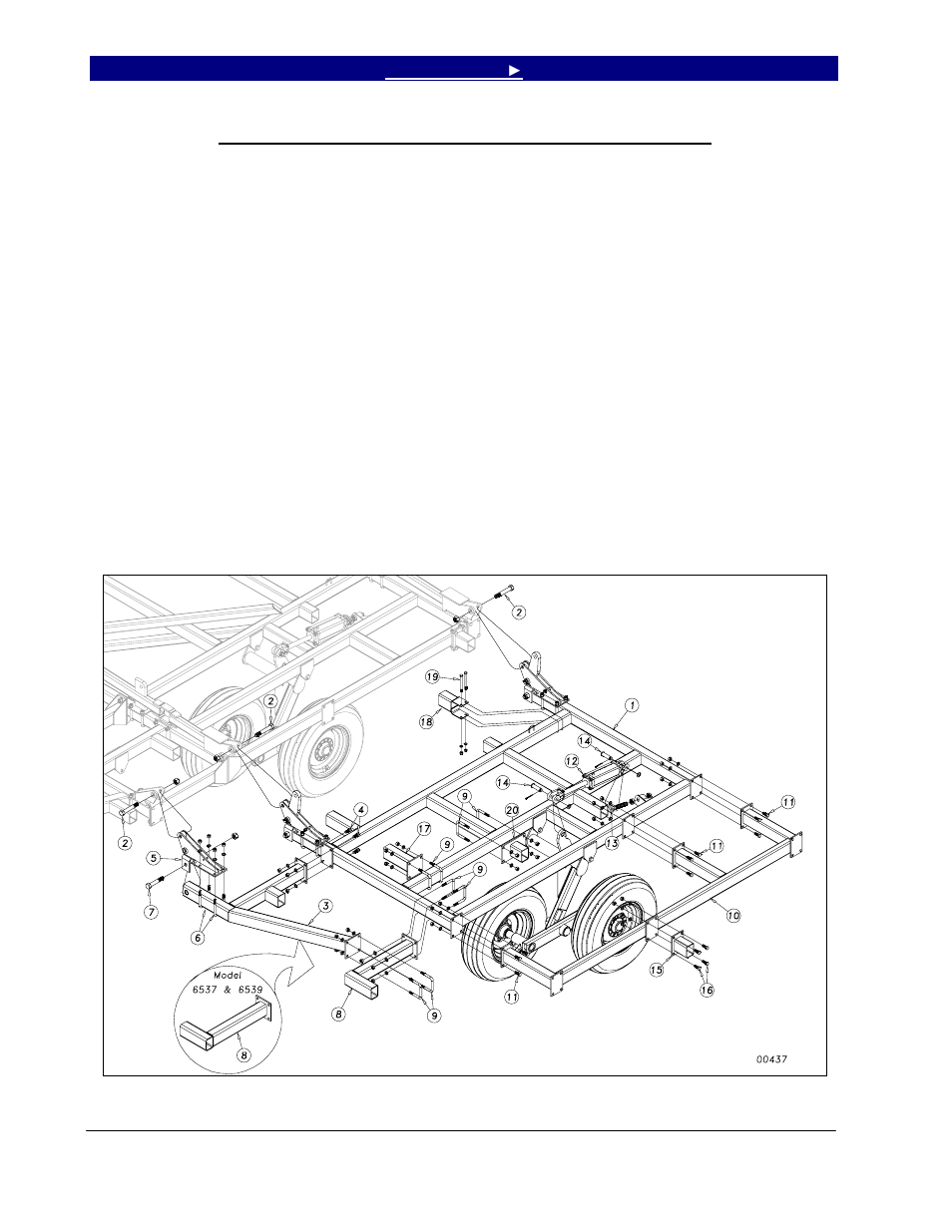 Connecting outside wing and wing brace assembly | Great Plains 6548 Series VII Field Cultivator-Floating Hitch Operator Manual User Manual | Page 22 / 62