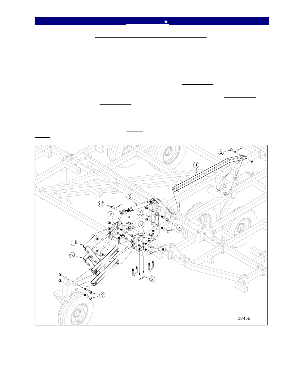 Wing caster wheel linkage assembly | Great Plains 6548 Series VII Field Cultivator-Floating Hitch Operator Manual User Manual | Page 23 / 62