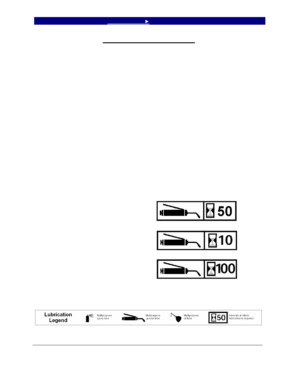 Maintenance and lubrication | Great Plains 6548 Series VII Field Cultivator-Floating Hitch Operator Manual User Manual | Page 59 / 62