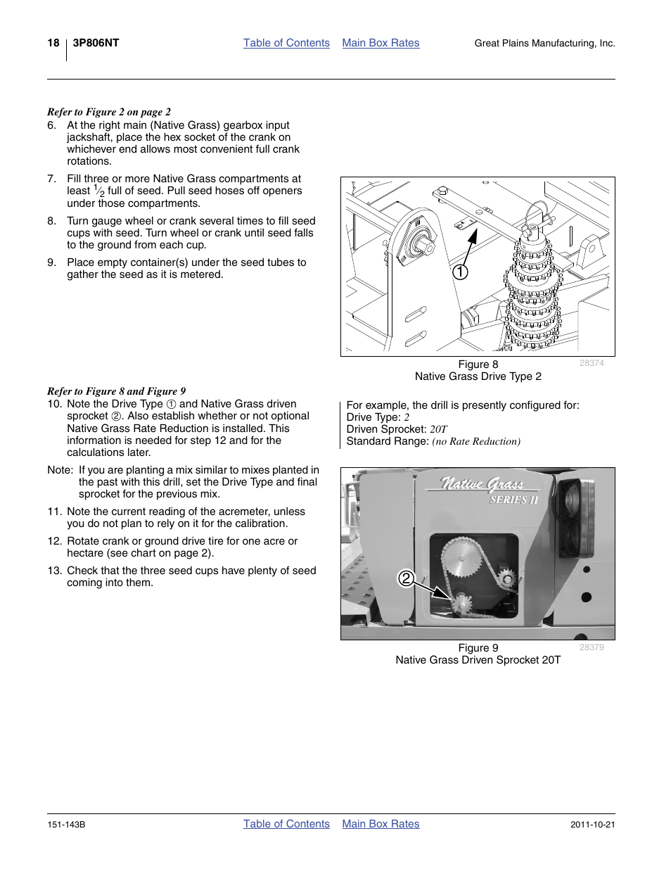 Great Plains 3P806NT Material Rate User Manual | Page 20 / 48