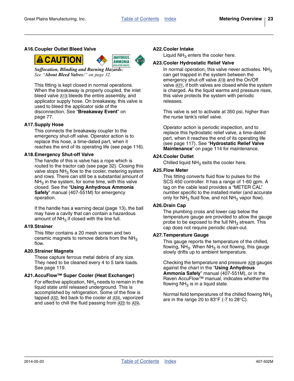 Great Plains NP30A 30-foot Operator Manual User Manual | Page 27 / 170