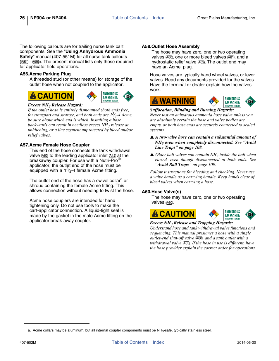Great Plains NP30A 30-foot Operator Manual User Manual | Page 30 / 170