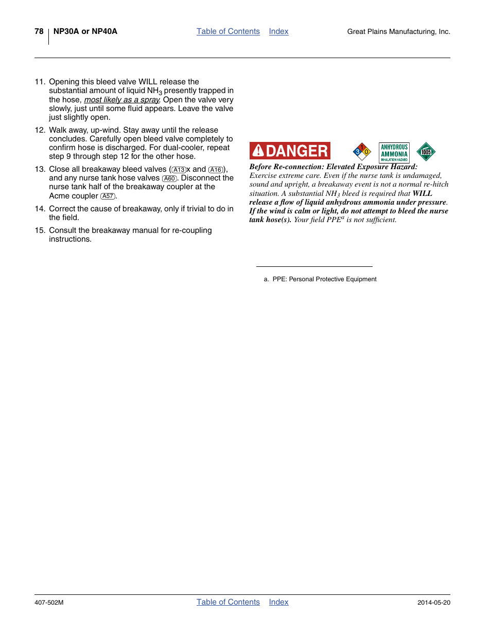 Great Plains NP30A 30-foot Operator Manual User Manual | Page 82 / 170