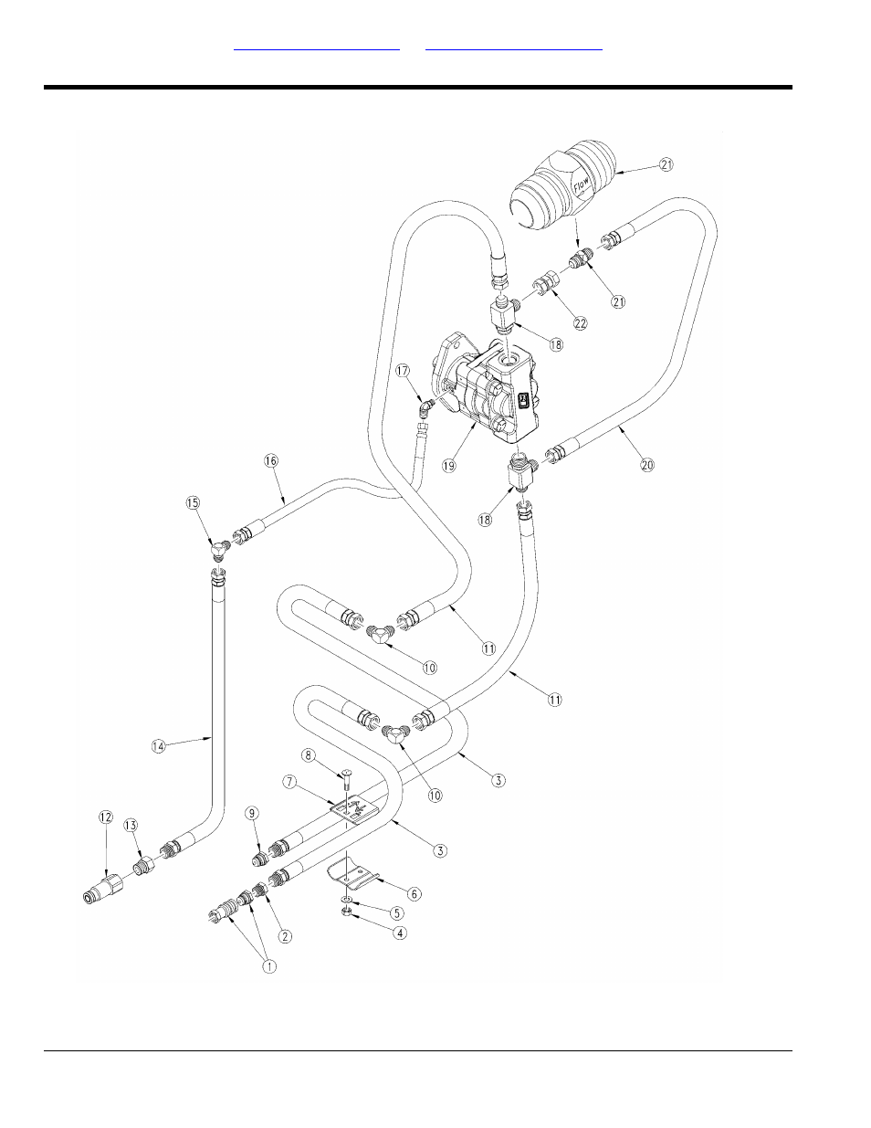 Fan hydraulics, Table of contents part number index fan hydraulics | Great Plains YP2425A Parts Manual User Manual | Page 158 / 242