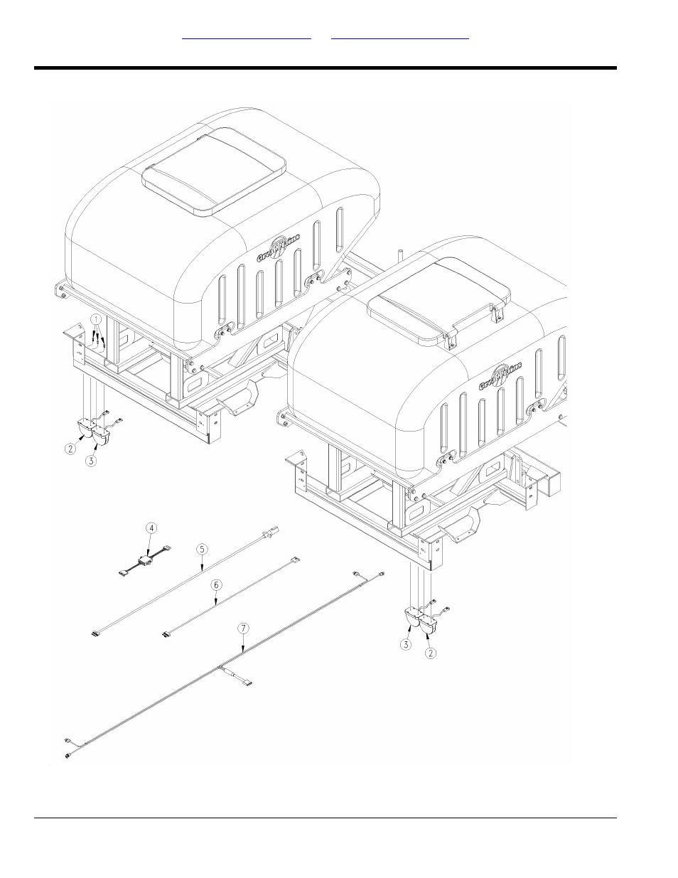 Led lights (s/n b1065g+) | Great Plains YP2425A Parts Manual User Manual | Page 54 / 242