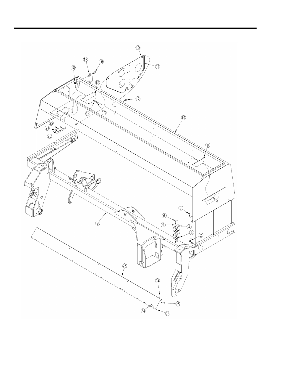 Box to box frame | Great Plains 2S-2600F Parts Manual User Manual | Page 28 / 196