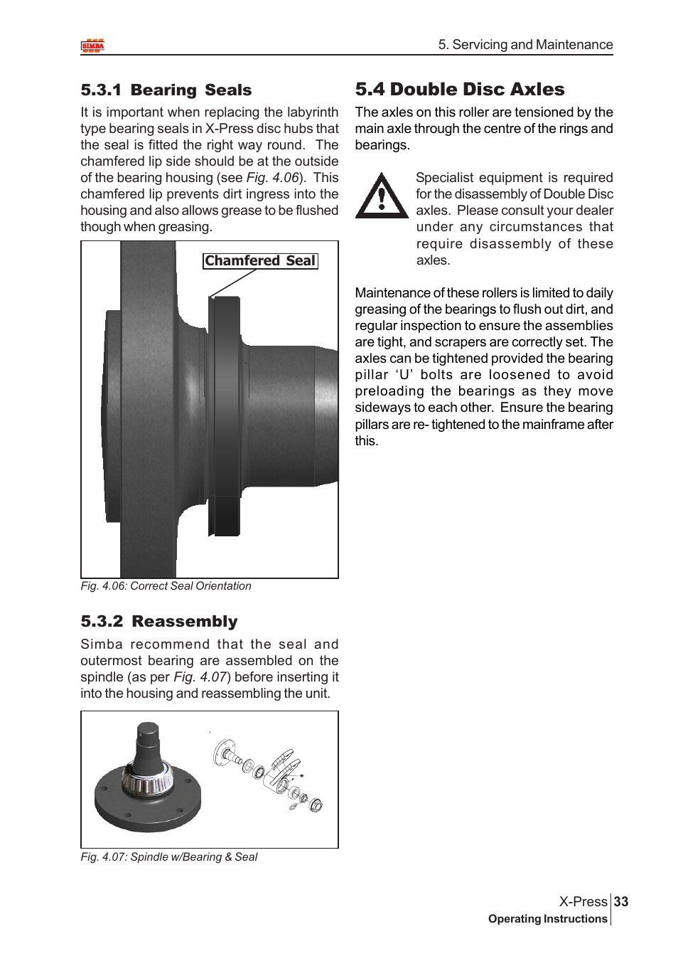 4 double disc axles | Great Plains P12720 User Manual | Page 33 / 42