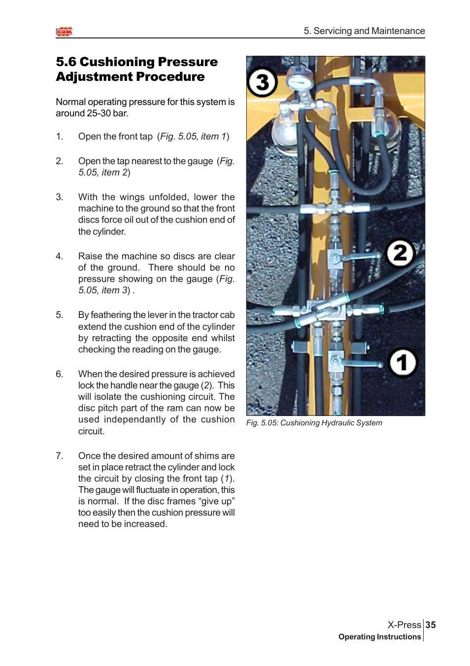 6 cushioning pressure adjustment procedure | Great Plains P12720 User Manual | Page 35 / 42