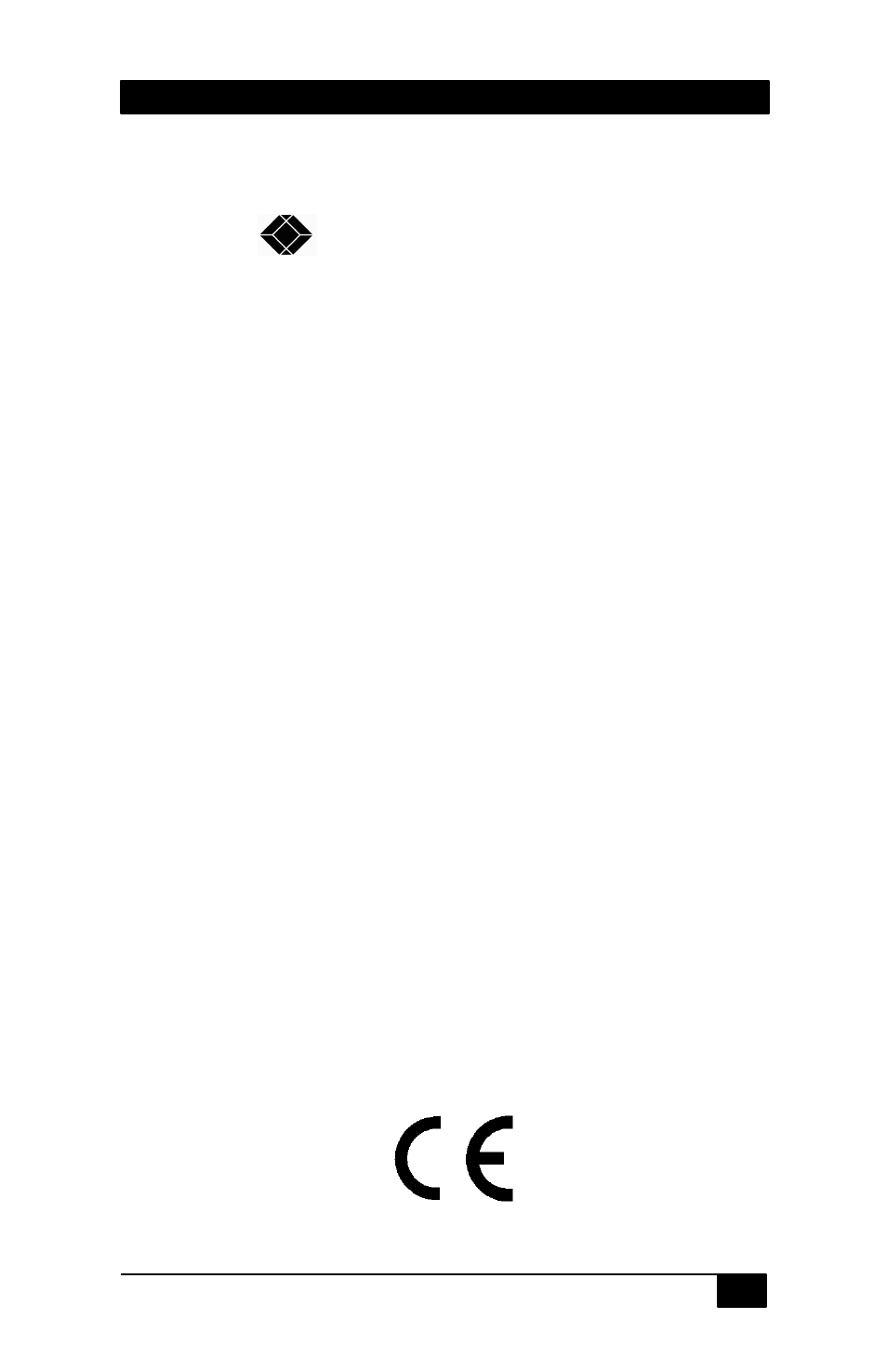 Trademarks used in this manual, European union declaration of conformity | Black Box AC506A User Manual | Page 2 / 15