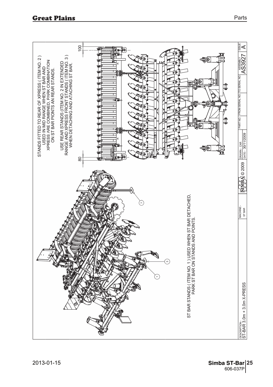 Great Plains ST-Bar Parts Manual User Manual | Page 25 / 32