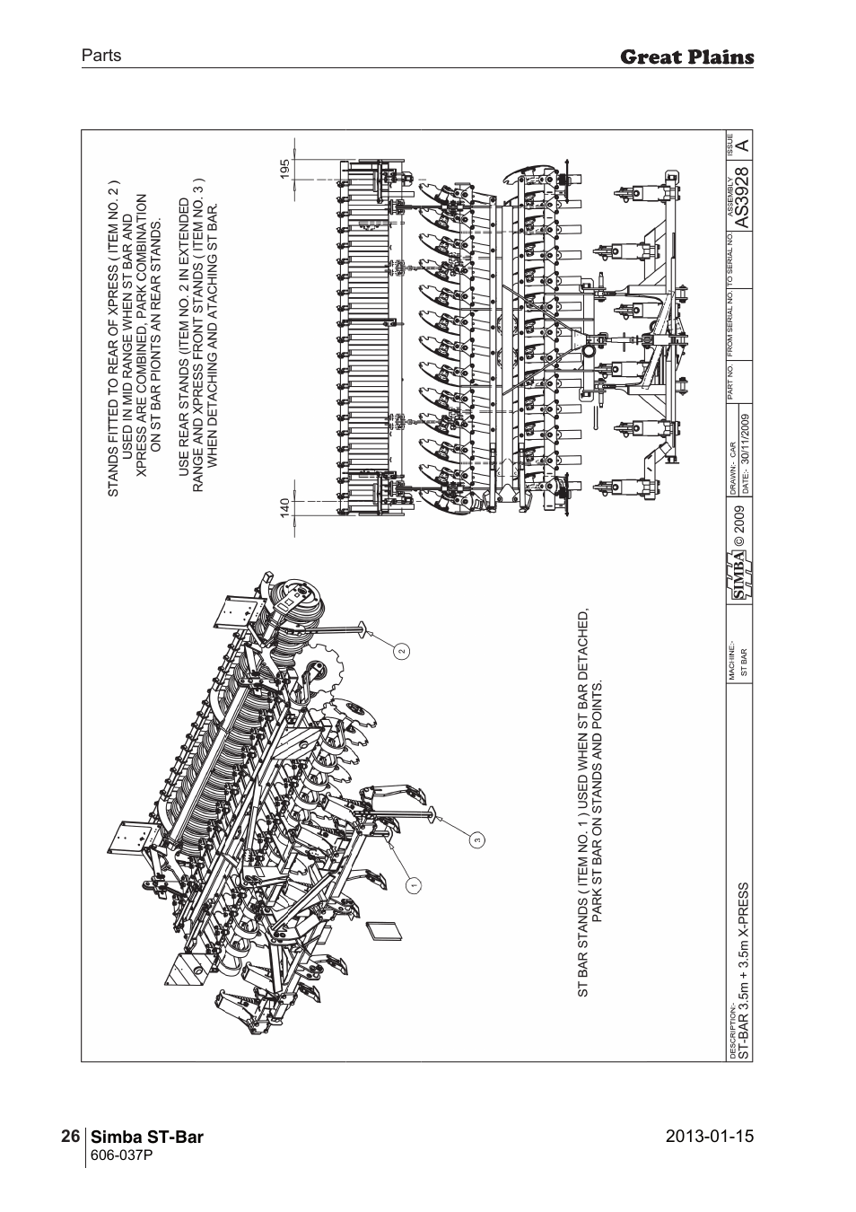 Great Plains ST-Bar Parts Manual User Manual | Page 26 / 32
