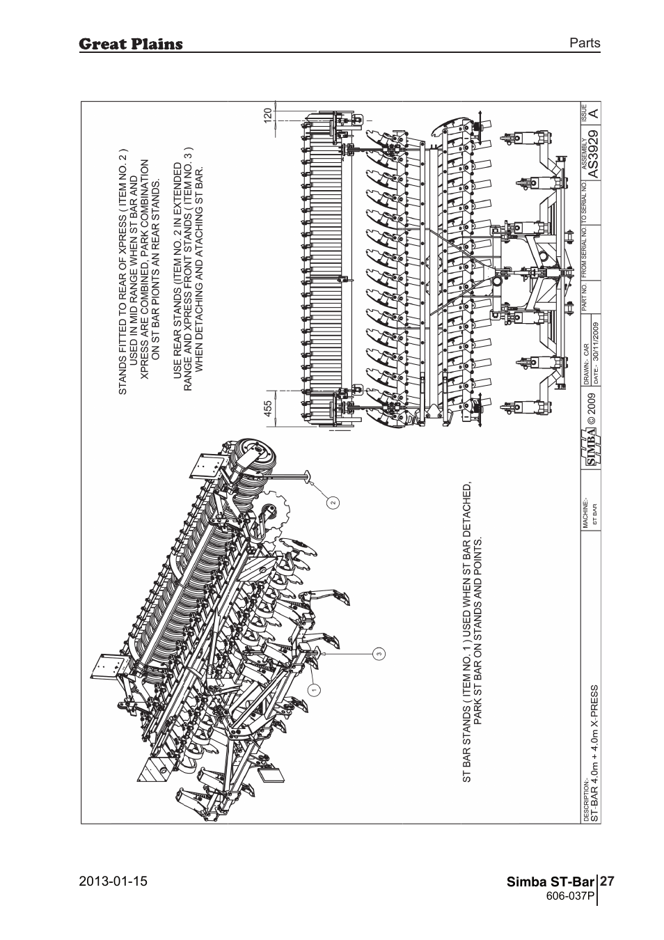 Great Plains ST-Bar Parts Manual User Manual | Page 27 / 32