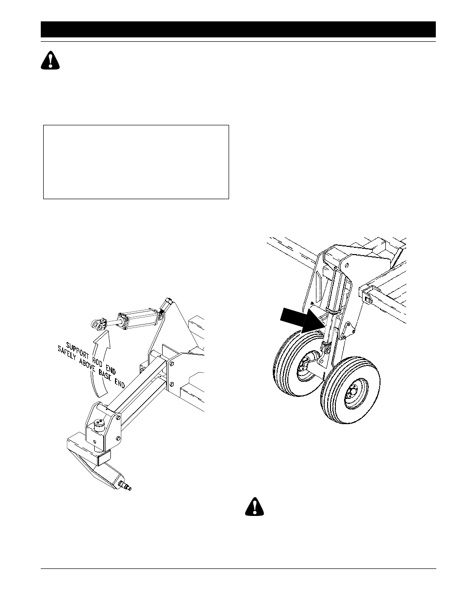 Warning | Great Plains ADI445 Operator Manual User Manual | Page 19 / 48