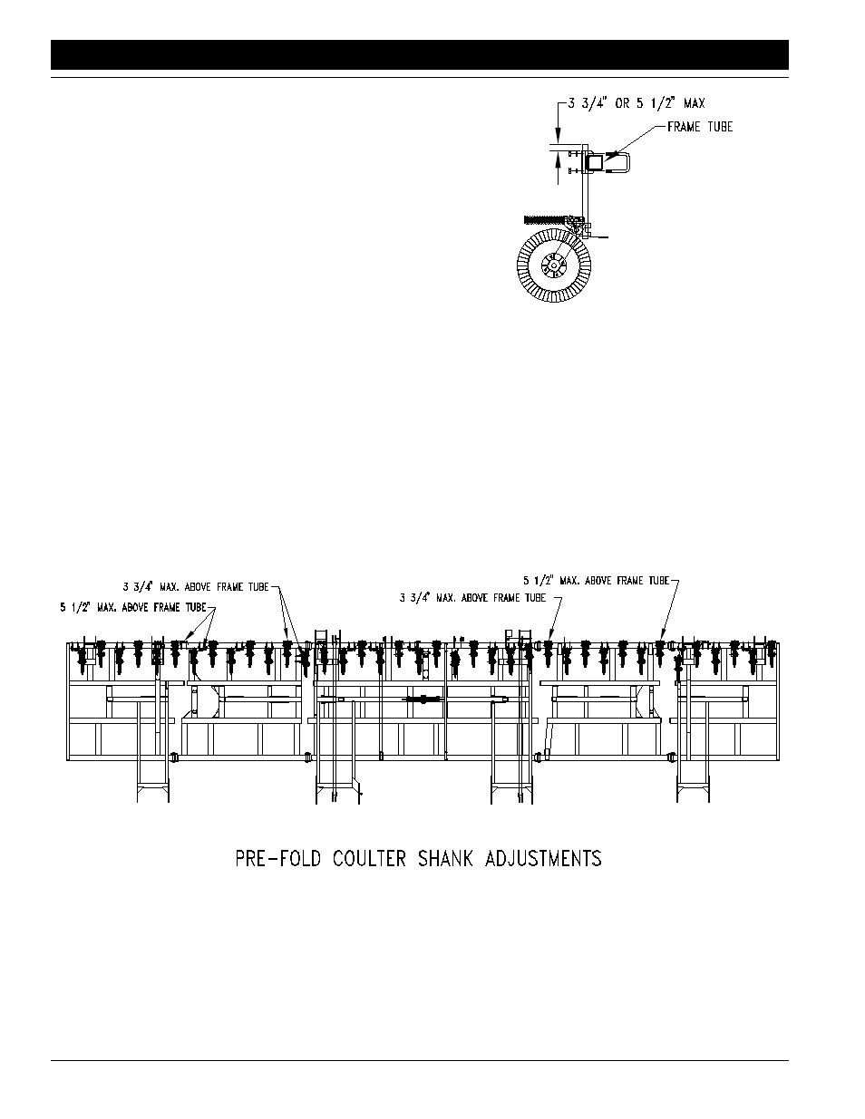 Pre-fold coulter settings | Great Plains ADI445 Operator Manual User Manual | Page 20 / 48