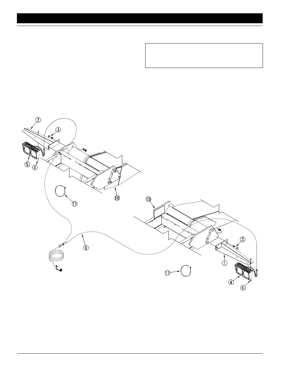Light harness and brackets | Great Plains ADI445 Operator Manual User Manual | Page 30 / 48