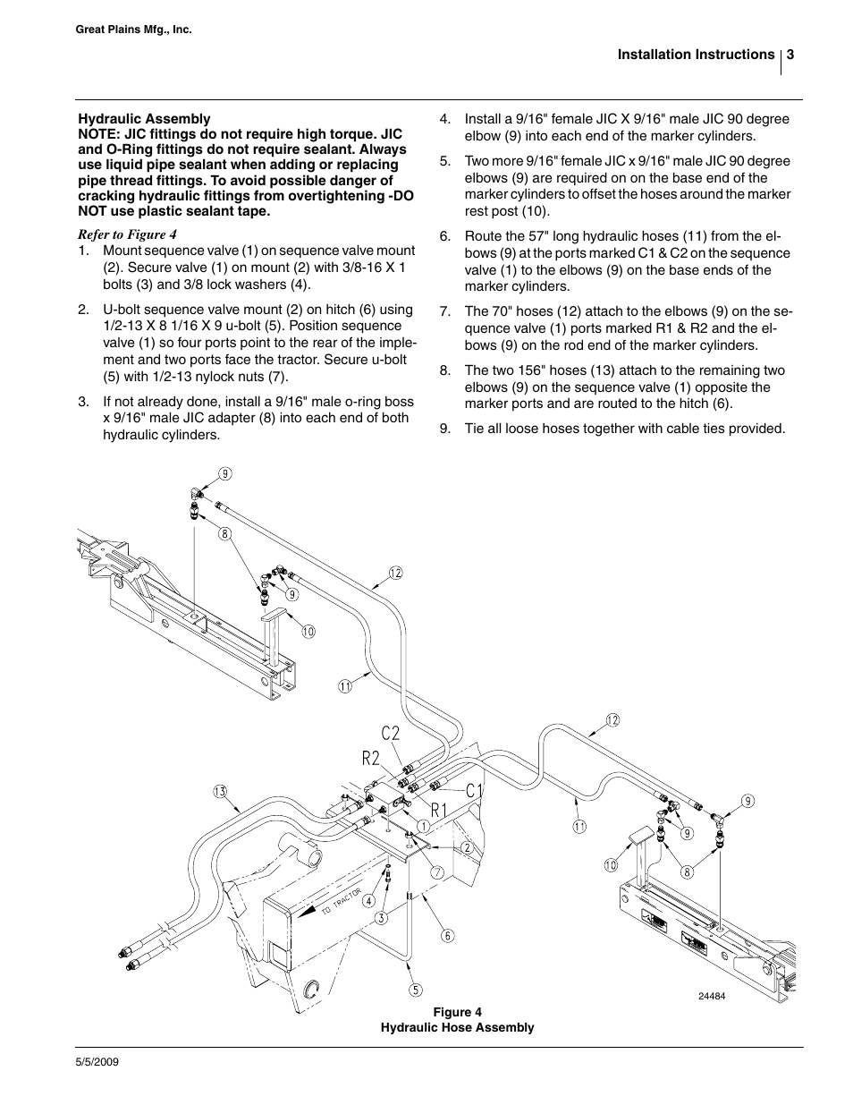 Great Plains 148-152P Assembly Instructions User Manual | Page 3 / 7