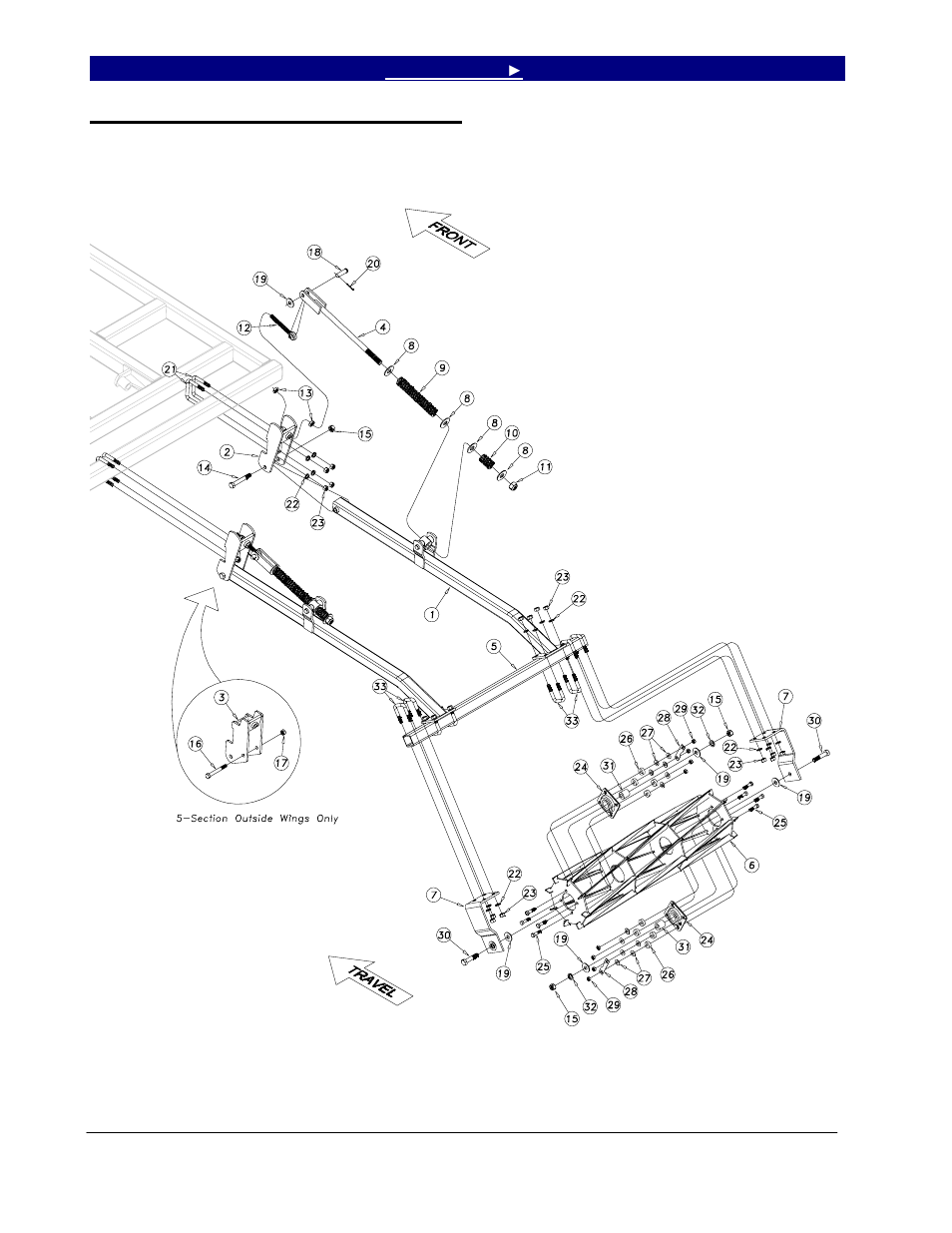 Reel following s3t spike assembly, Reel following s3t spike assembly -3 | Great Plains 7560 Series VII Field Cultivator-Rigid Hitch Parts Manual User Manual | Page 60 / 77