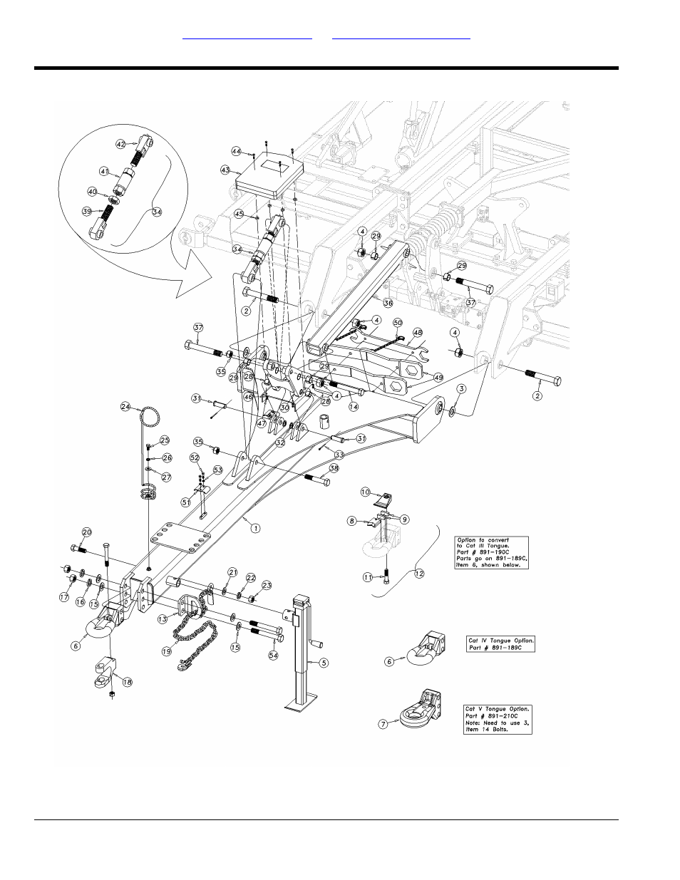 Hitch assembly, Table of contents part number index hitch assembly | Great Plains 3000TM Parts Manual User Manual | Page 16 / 108