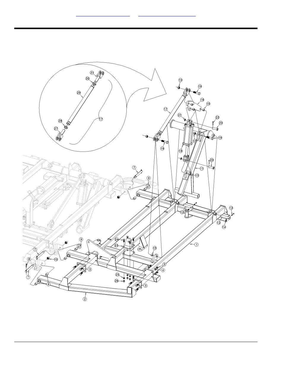 Wing & lift assembly | Great Plains 3000TM Parts Manual User Manual | Page 20 / 108