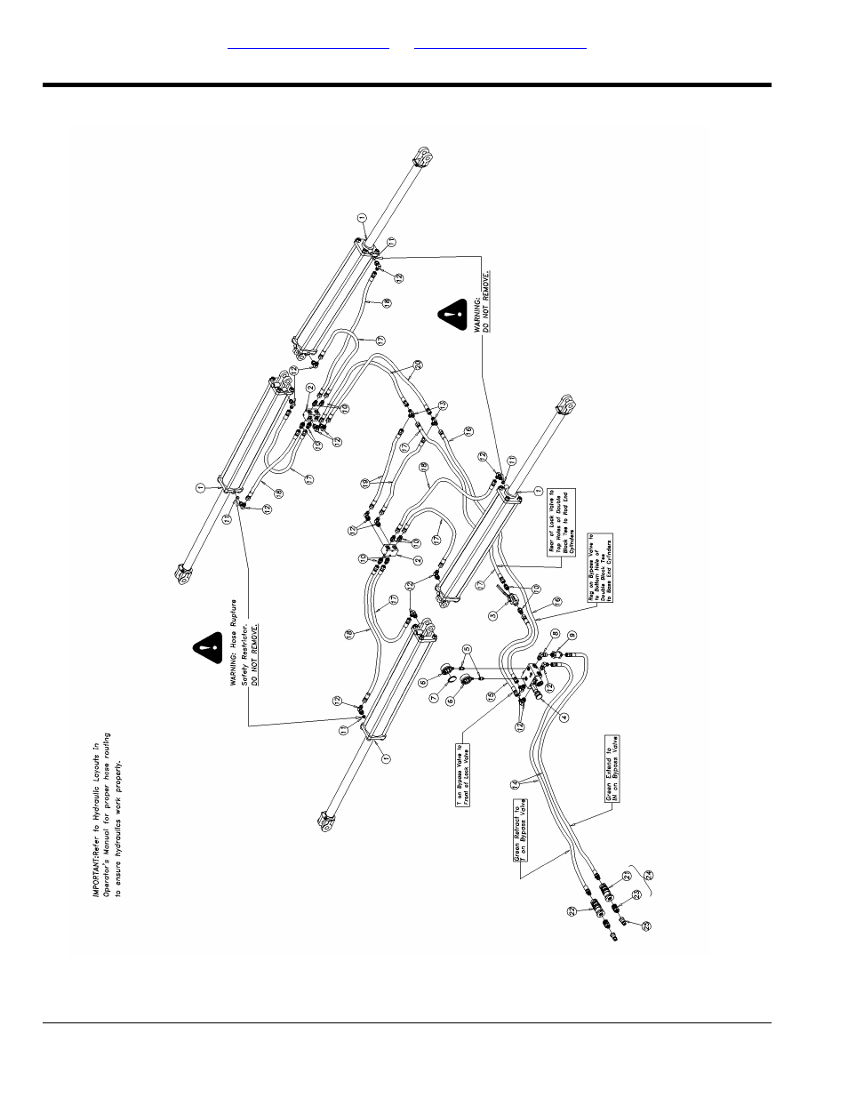 Hydraulic fold system 3000tm | Great Plains 3000TM Parts Manual User Manual | Page 48 / 108