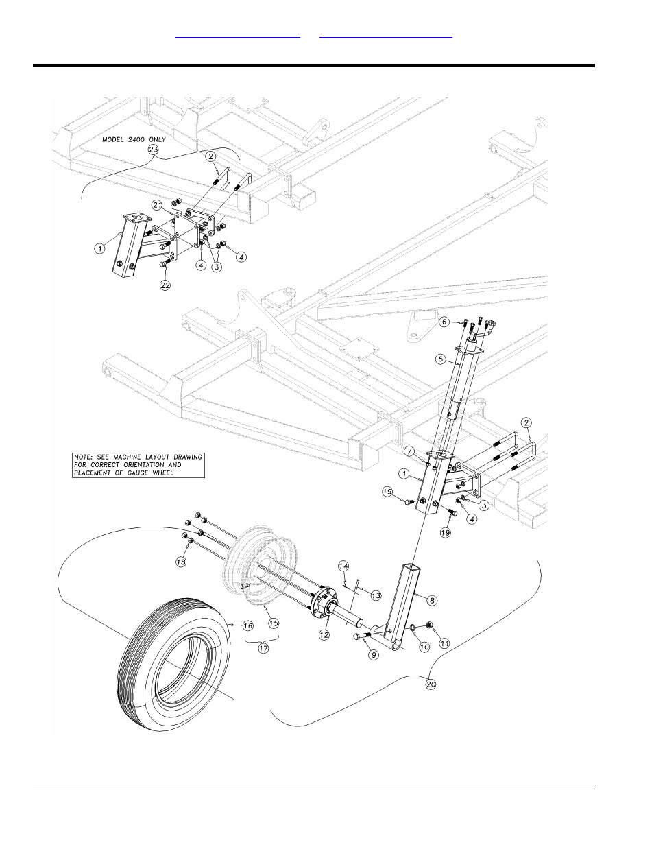 Section 7: optional, Gauge wheel assembly | Great Plains 3000TM Parts Manual User Manual | Page 78 / 108