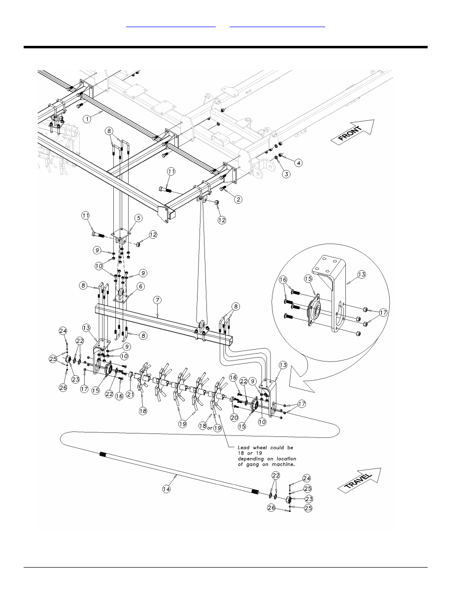 Section 8: attachments, Rolling harrow assembly (s/n gp-c3157h+) | Great Plains 3000TM Parts Manual User Manual | Page 84 / 108