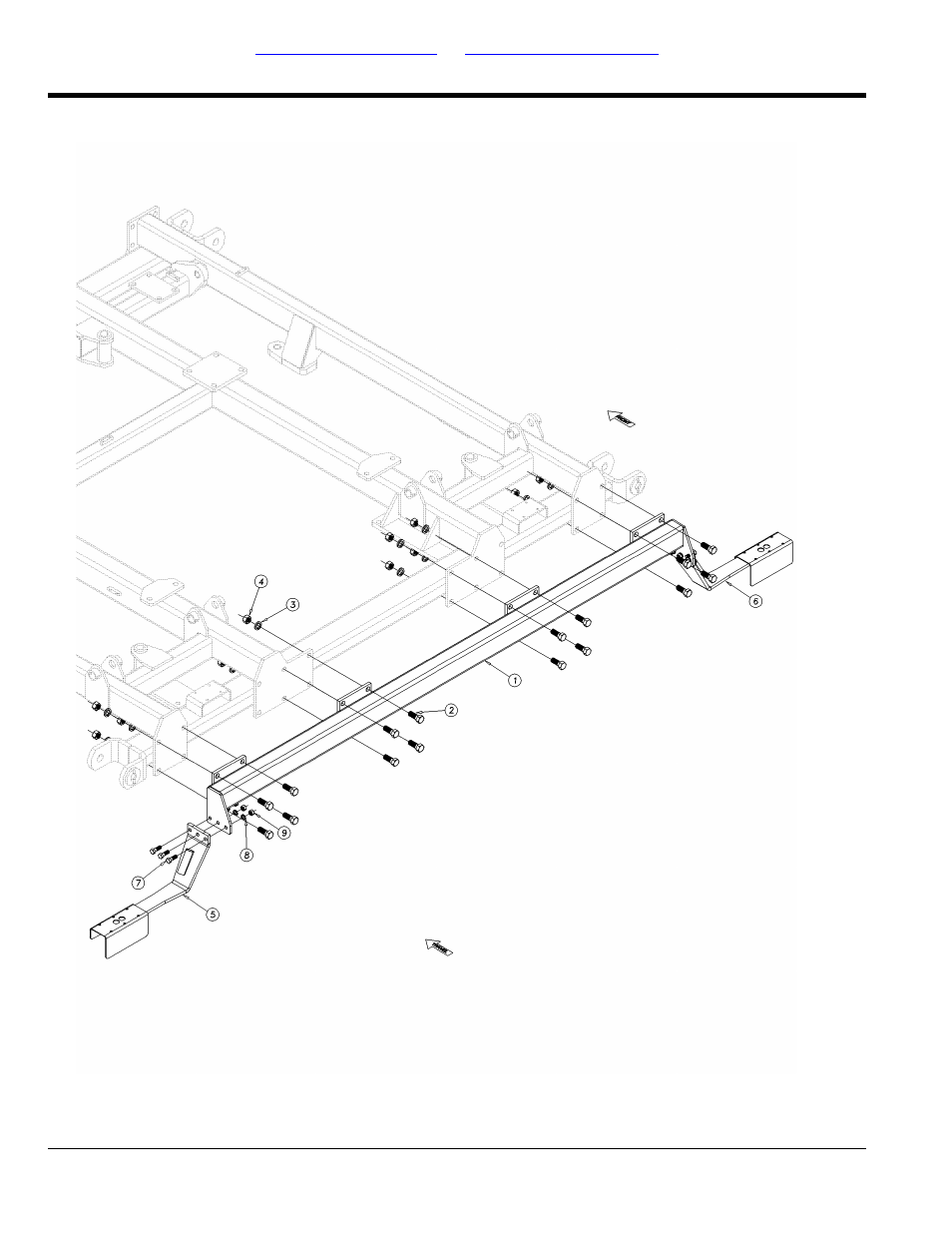 Drag mount assembly | Great Plains 3000TM Parts Manual User Manual | Page 92 / 108