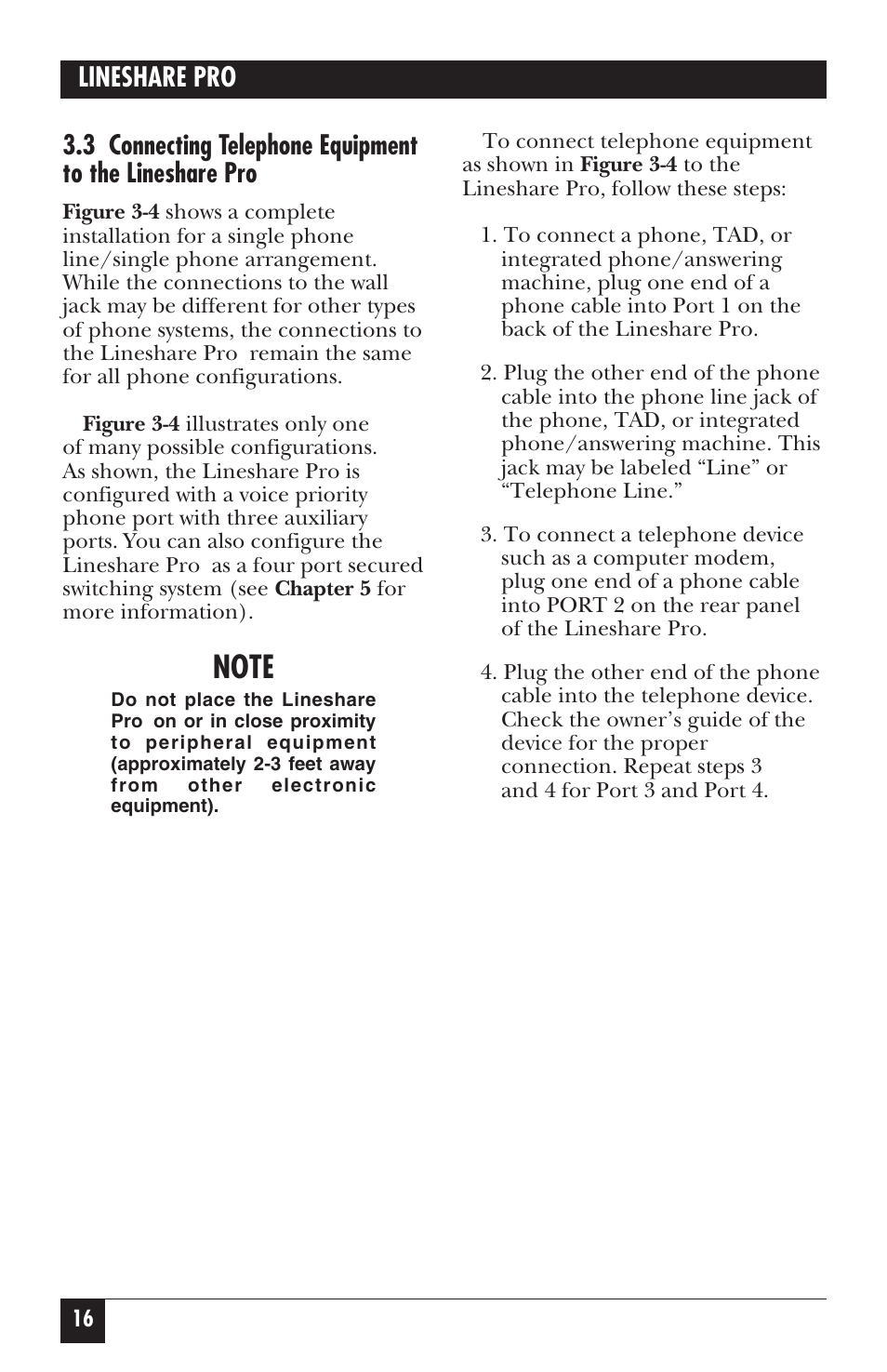 Black Box FX150A User Manual | Page 15 / 51