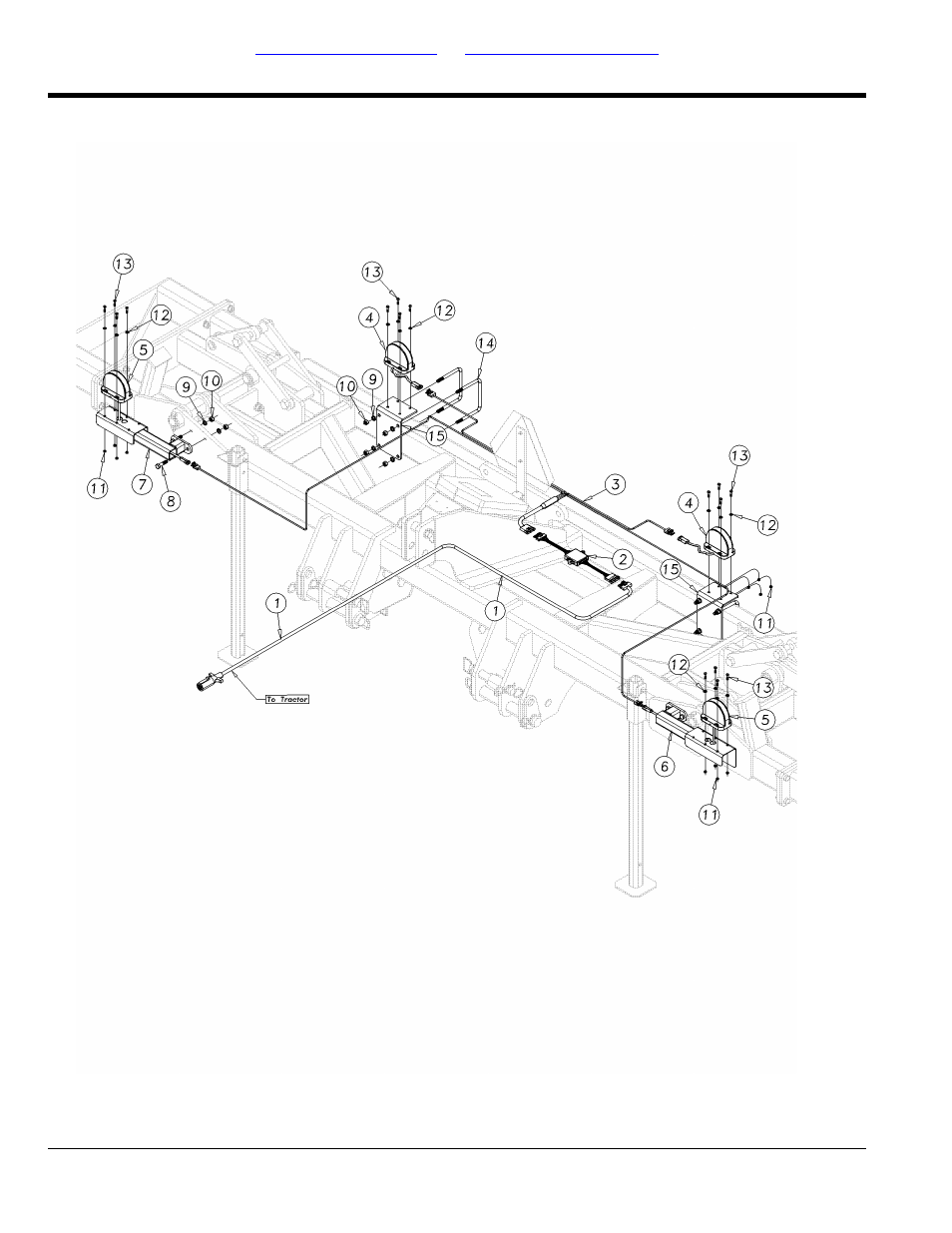 Lights (s/n 1932yy+) | Great Plains SS2000 Parts Manual User Manual | Page 10 / 56