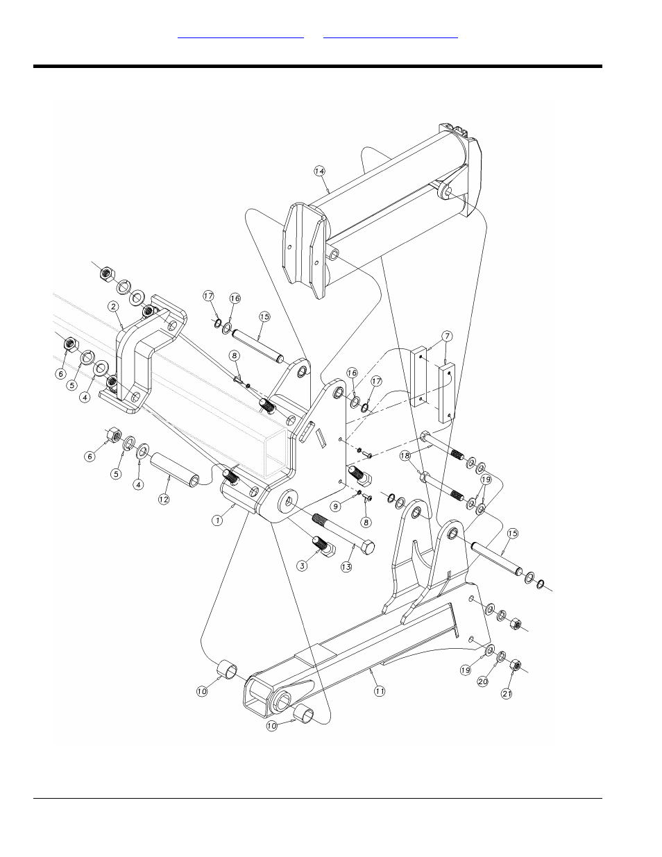 Section 5: shanks & coulter, Spring reset shank mount assembly ( 598-105k s/n, 1742yy+) | Great Plains SS2000 Parts Manual User Manual | Page 30 / 56