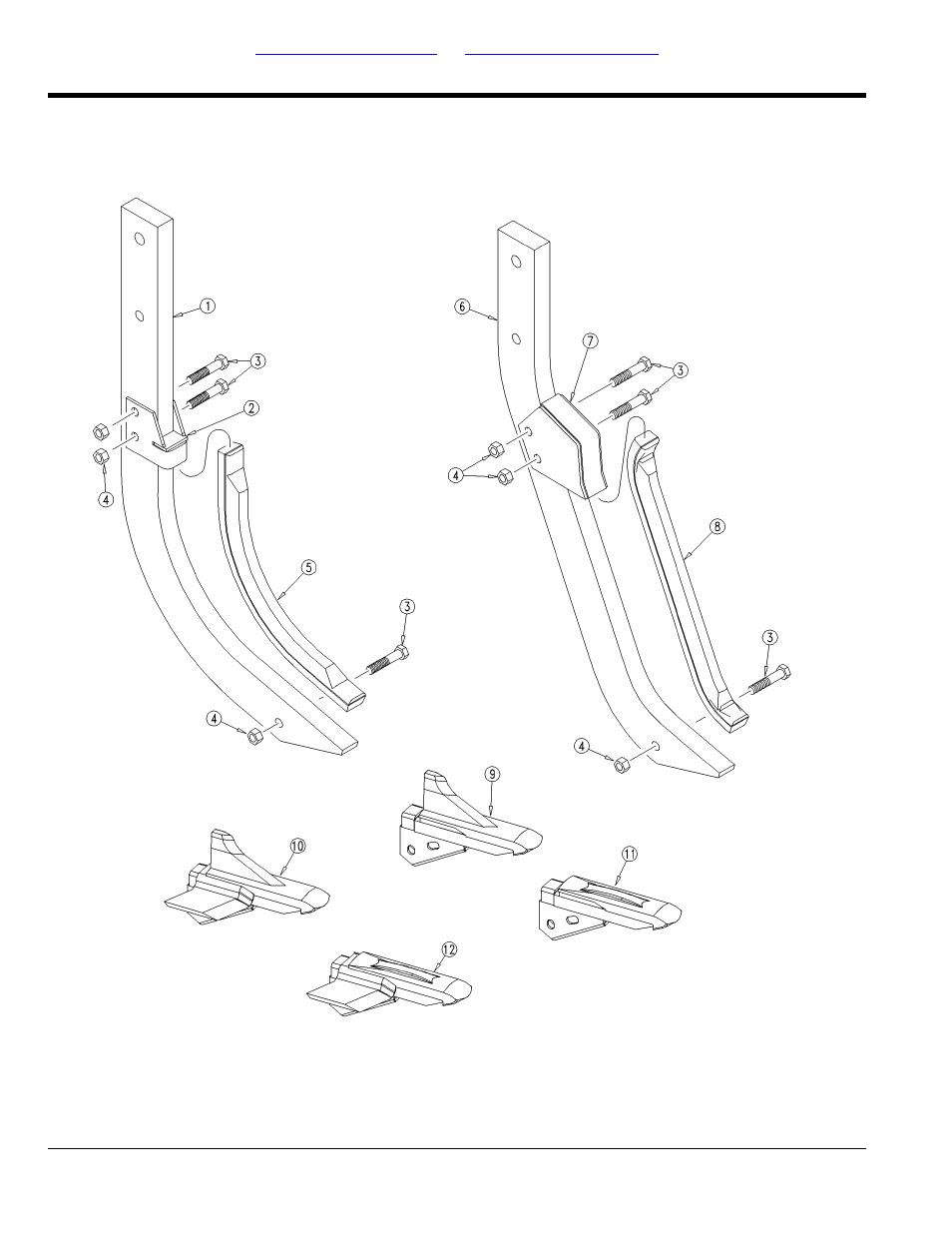 1 1/4" shanks & tips assembly | Great Plains SS2000 Parts Manual User Manual | Page 38 / 56