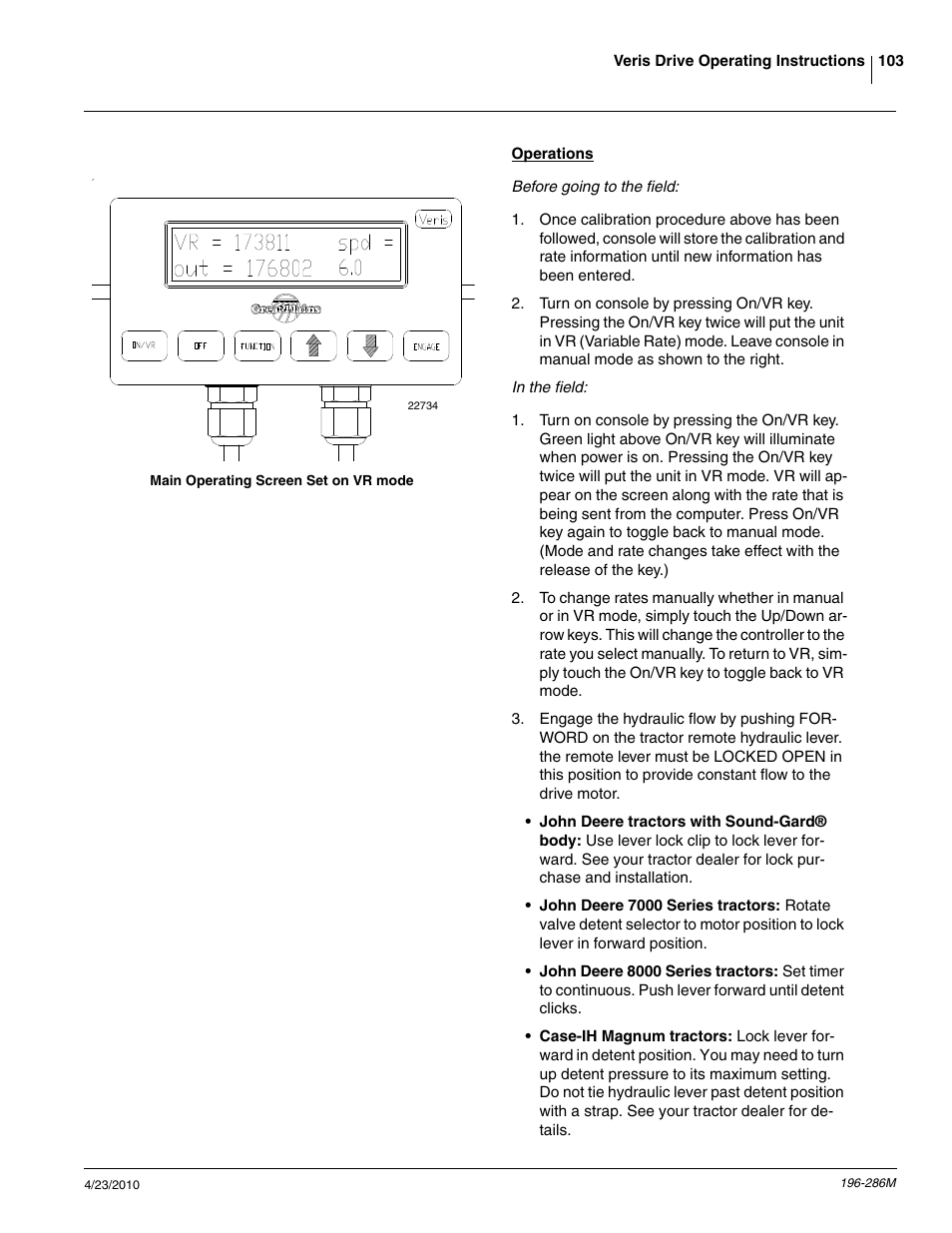 Great Plains 3N-4025P Operator Manual User Manual | Page 105 / 134