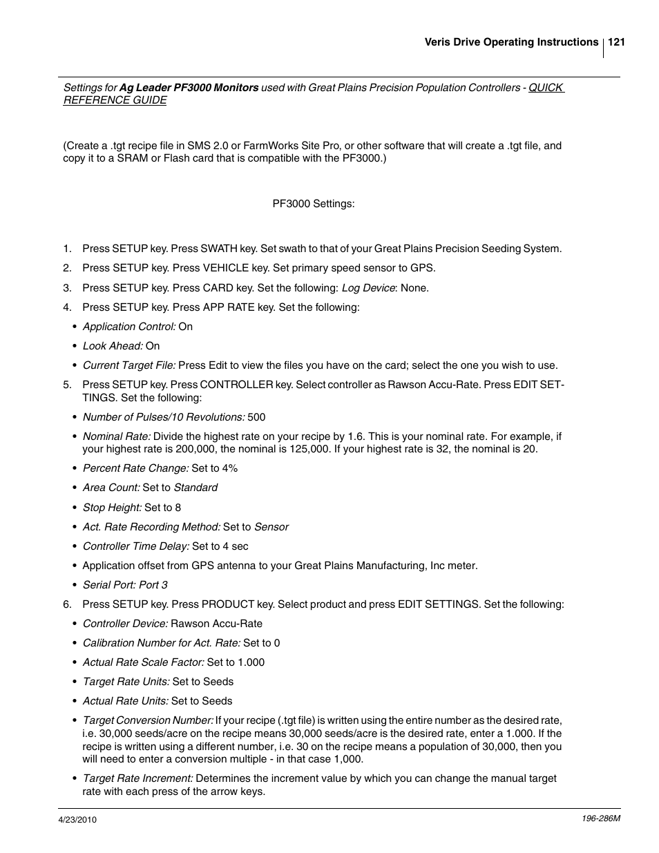 Great Plains 3N-4025P Operator Manual User Manual | Page 123 / 134